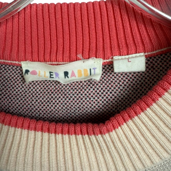 Roller Rabbit Pink Hearts Intarsia Sweater In Nocolor - Picture 6 of 6